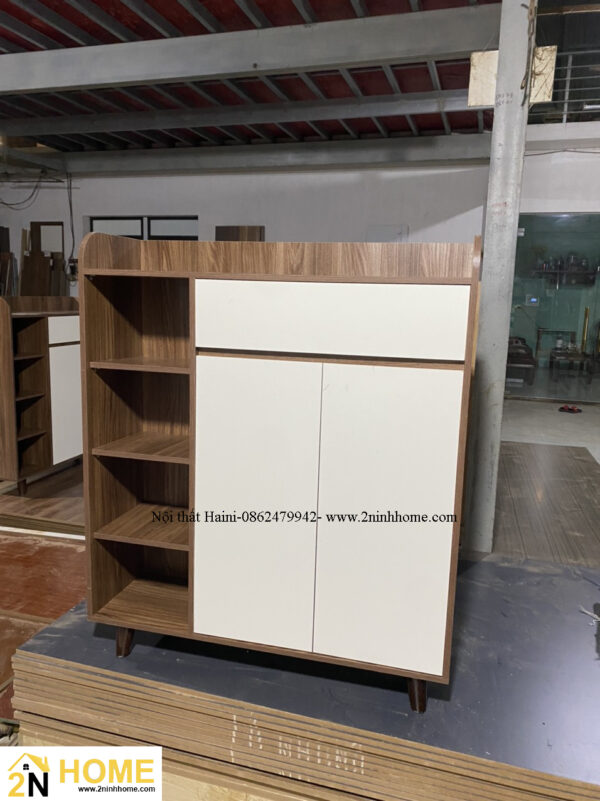 Tủ giày gỗ công nghiệp rẻ bền đẹp, mã TG003