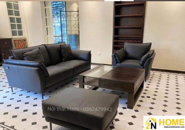 Bộ sofa ba món cao cấp, sang trọng và đẳng cấp cho Phòng khách, văn phòng SF022